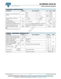 VS-MBR40L15CWPBF Datasheet Page 2