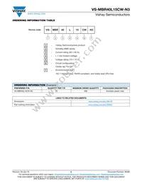 VS-MBR40L15CWPBF Datasheet Page 5