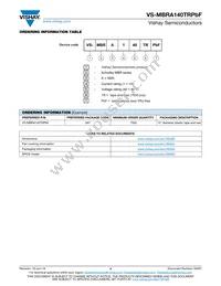 VS-MBRA140TRPBF Datasheet Page 4