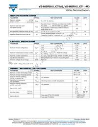VS-MBRB1545CTL-M3 Datasheet Page 2