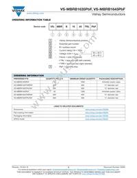 VS-MBRB1645TRRPBF Datasheet Page 5