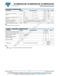 VS-MBRD340-M3 Datasheet Page 2