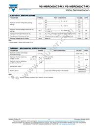 VS-MBRD660CT-M3 Datasheet Page 2