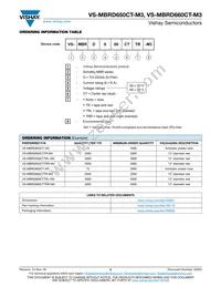 VS-MBRD660CT-M3 Datasheet Page 5