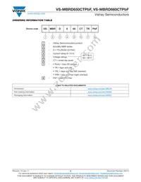 VS-MBRD660CTPBF Datasheet Page 5