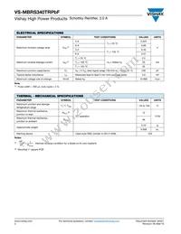 VS-MBRS340TRPBF Datasheet Page 2