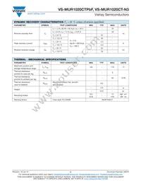 VS-MUR1020CT-N3 Datasheet Page 2
