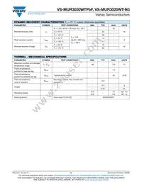 VS-MUR3020WT-N3 Datasheet Page 2
