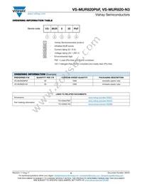 VS-MUR820-N3 Datasheet Page 6
