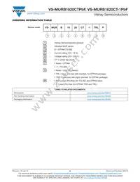 VS-MURB1620CTTRRP Datasheet Page 6