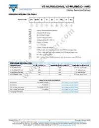 VS-MURB820TRRHM3 Datasheet Page 5