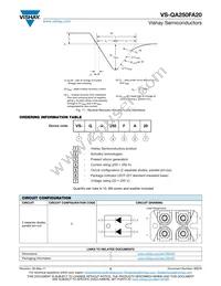 VS-QA250FA20 Datasheet Page 5