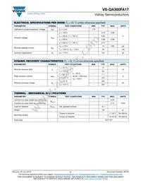 VS-QA300FA17 Datasheet Page 2