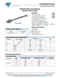 VS-SD300R25PC Datasheet Cover