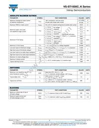 VS-ST1000C24K1 Datasheet Page 2