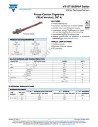VS-ST180S20P1 Datasheet Cover