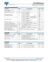 VS-ST280S06P1V Datasheet Page 2