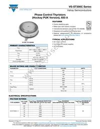 VS-ST300C20C1 Datasheet Cover