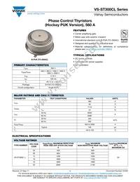 VS-ST300C20L0 Datasheet Cover