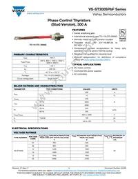 VS-ST300S18M0PBF Datasheet Cover