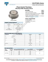 VS-ST700C08L0 Datasheet Cover