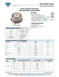 VS-ST730C18L0 Datasheet Cover