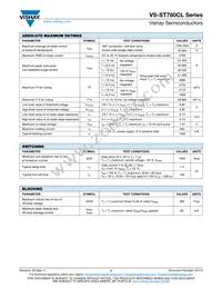 VS-ST780C06L1 Datasheet Page 2