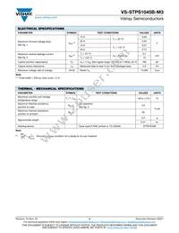 VS-STPS1045B-M3 Datasheet Page 2