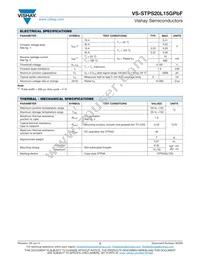 VS-STPS20L15GTRRP Datasheet Page 2
