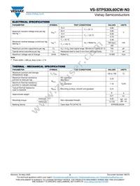VS-STPS30L60CWPBF Datasheet Page 2