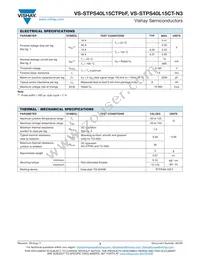 VS-STPS40L15CT-N3 Datasheet Page 2