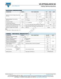 VS-STPS40L45CW-N3 Datasheet Page 2