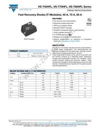 VS-T85HFL80S05 Datasheet Cover