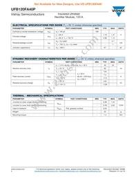 VS-UFB120FA40P Datasheet Page 2