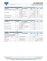 VS-UFB201FA40 Datasheet Page 2
