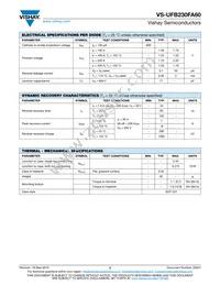 VS-UFB230FA60 Datasheet Page 2