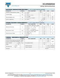 VS-UFB280FA20 Datasheet Page 2