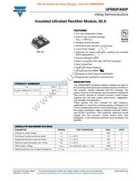 VS-UFB60FA60P Datasheet Cover