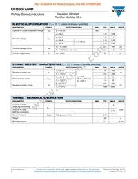 VS-UFB60FA60P Datasheet Page 2