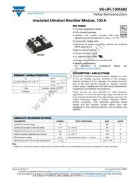VS-UFL120FA60P Datasheet Cover