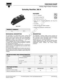 VS-VSKCS301/045 Datasheet Cover