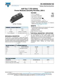 VS-VSKDS409/150 Datasheet Cover