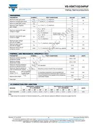 VS-VSKT152/04PBF Datasheet Page 3