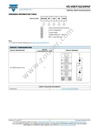 VS-VSKT152/04PBF Datasheet Page 7