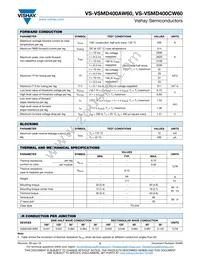 VS-VSMD400AW60 Datasheet Page 2