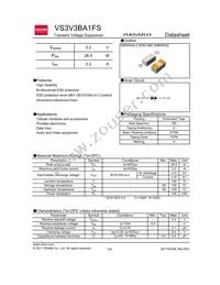 VS3V3BA1FST40NB Datasheet Cover