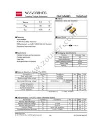 VS5V0BB1FST40NB Datasheet Cover