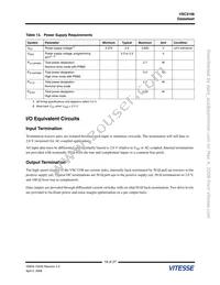 VSC3108SX-01 Datasheet Page 19