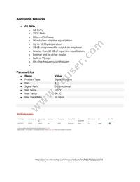 VSC7223EV Datasheet Page 2