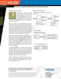 VSC7281VT-03 Datasheet Page 2